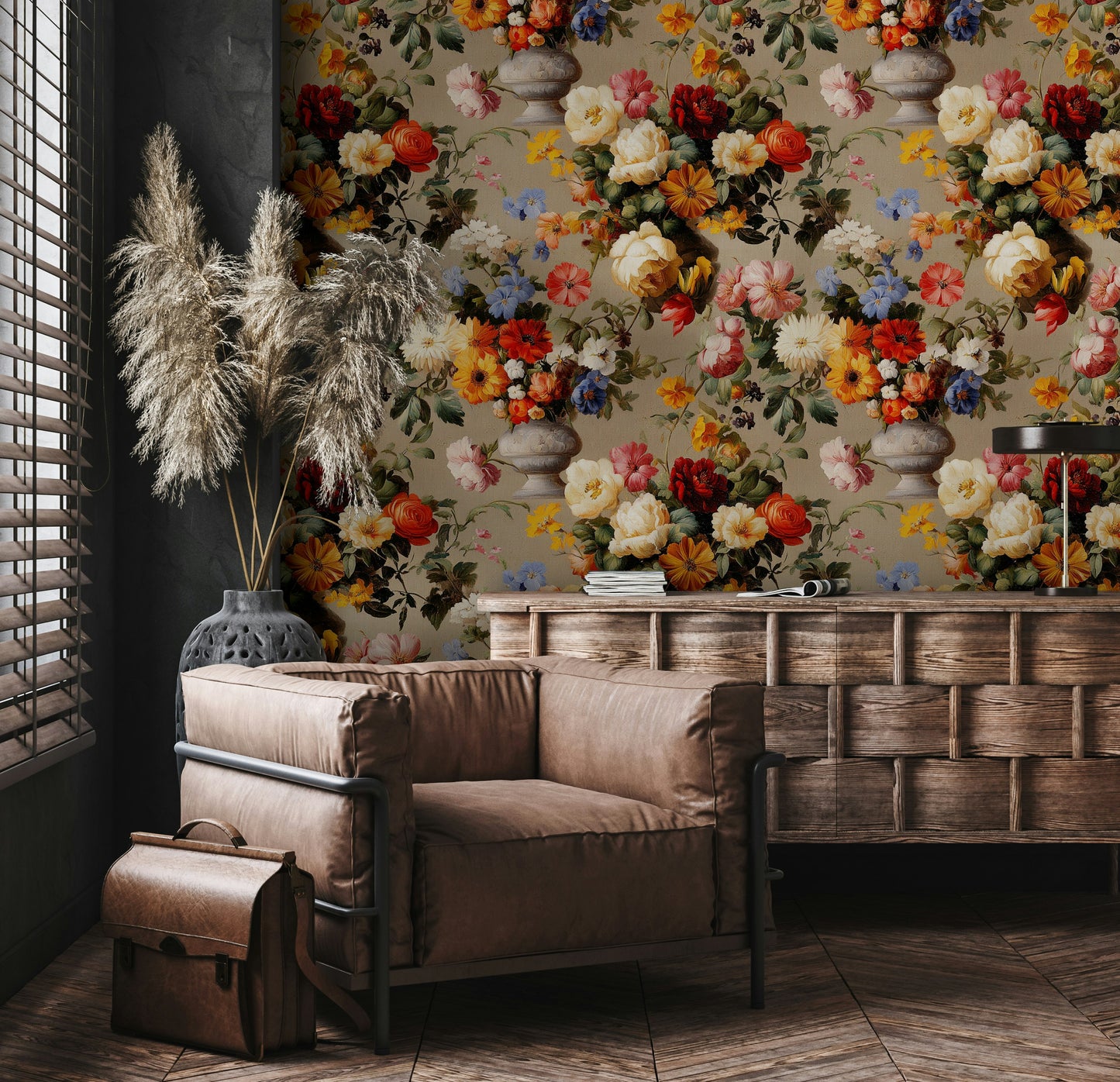 Botanical Elegance Wallpaper Floral Wall Mural