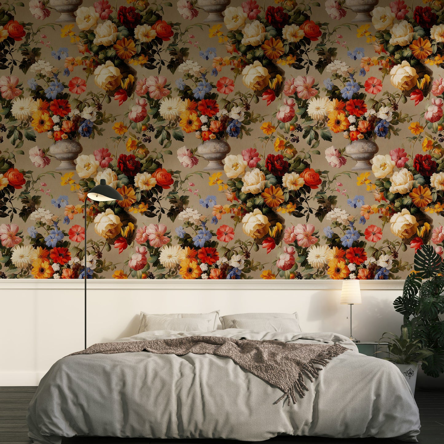 Botanical Elegance Wallpaper Floral Wall Mural