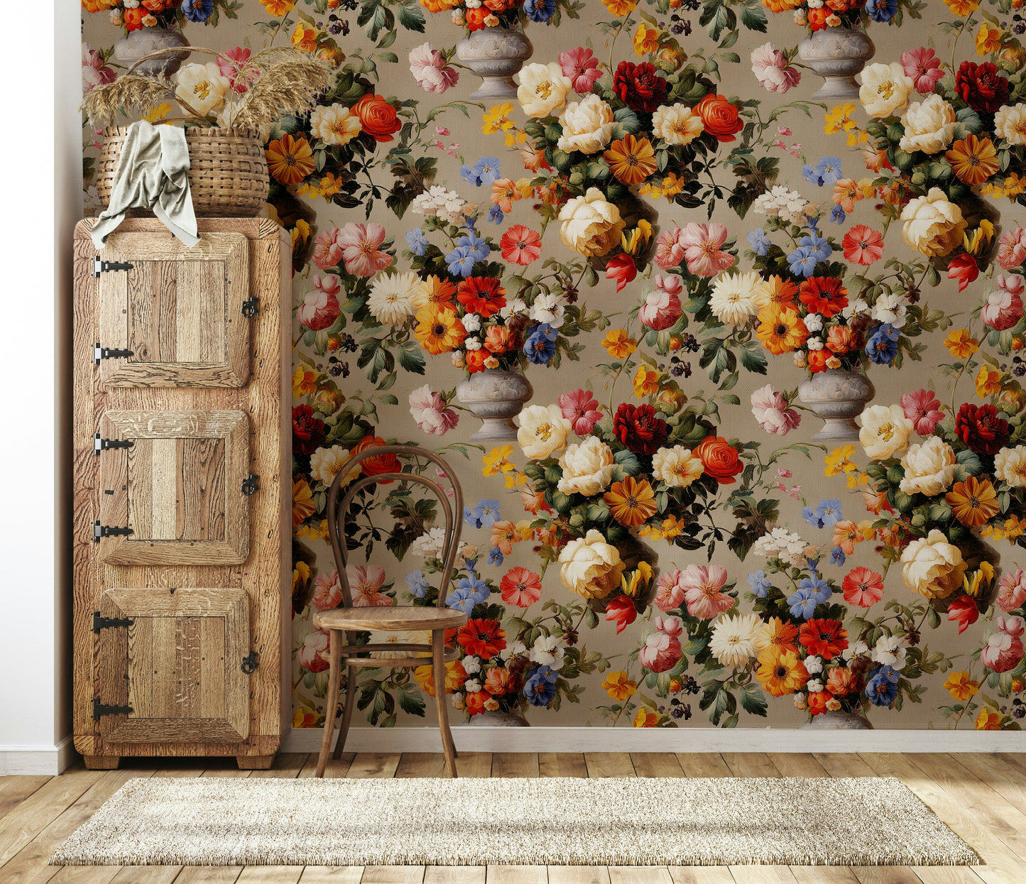 Botanical Elegance Wallpaper Floral Wall Mural
