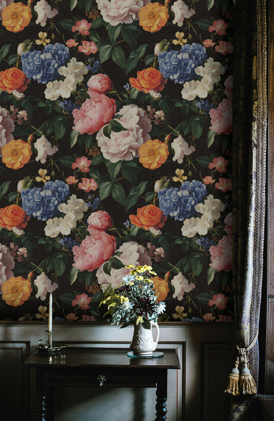 Exquisite Bouquet Floral Wallpaper