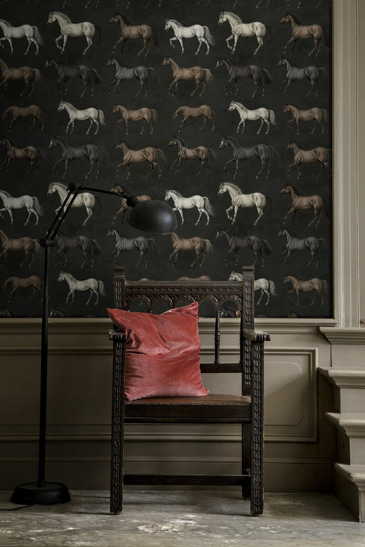 Elegant Horse Wallpaper Realistic Equine Design