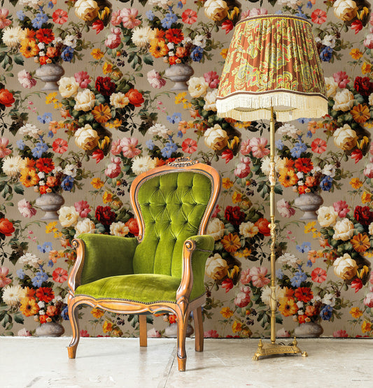 Botanical Elegance Wallpaper Floral Wall Mural