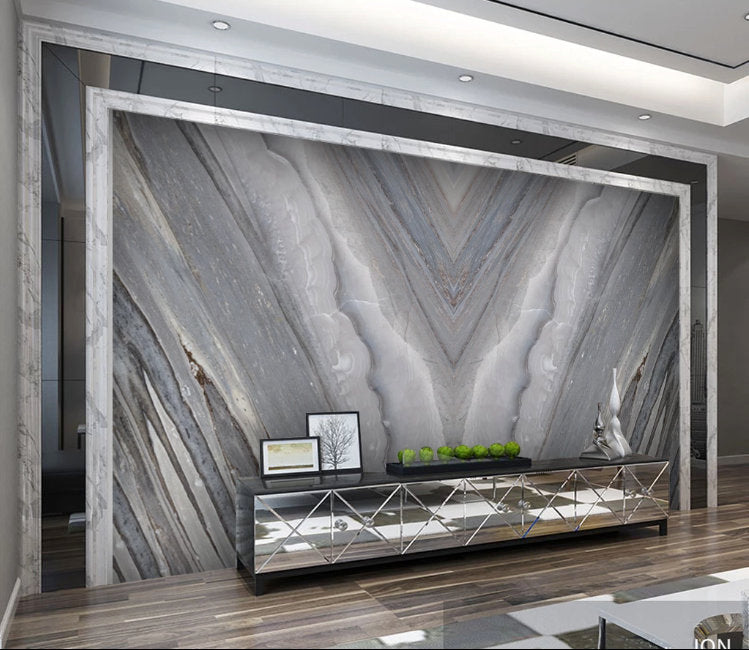 Dark Marble  Living Room Background Bedroom Wallpaper