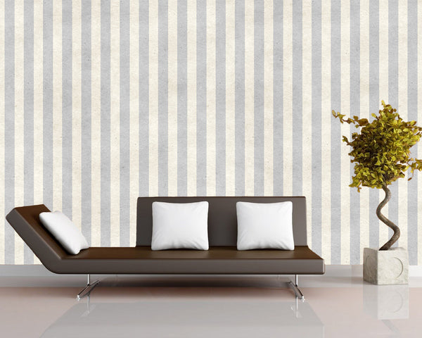 Gray and Beige Peel Stick Wallpaper Modern and Basic Style