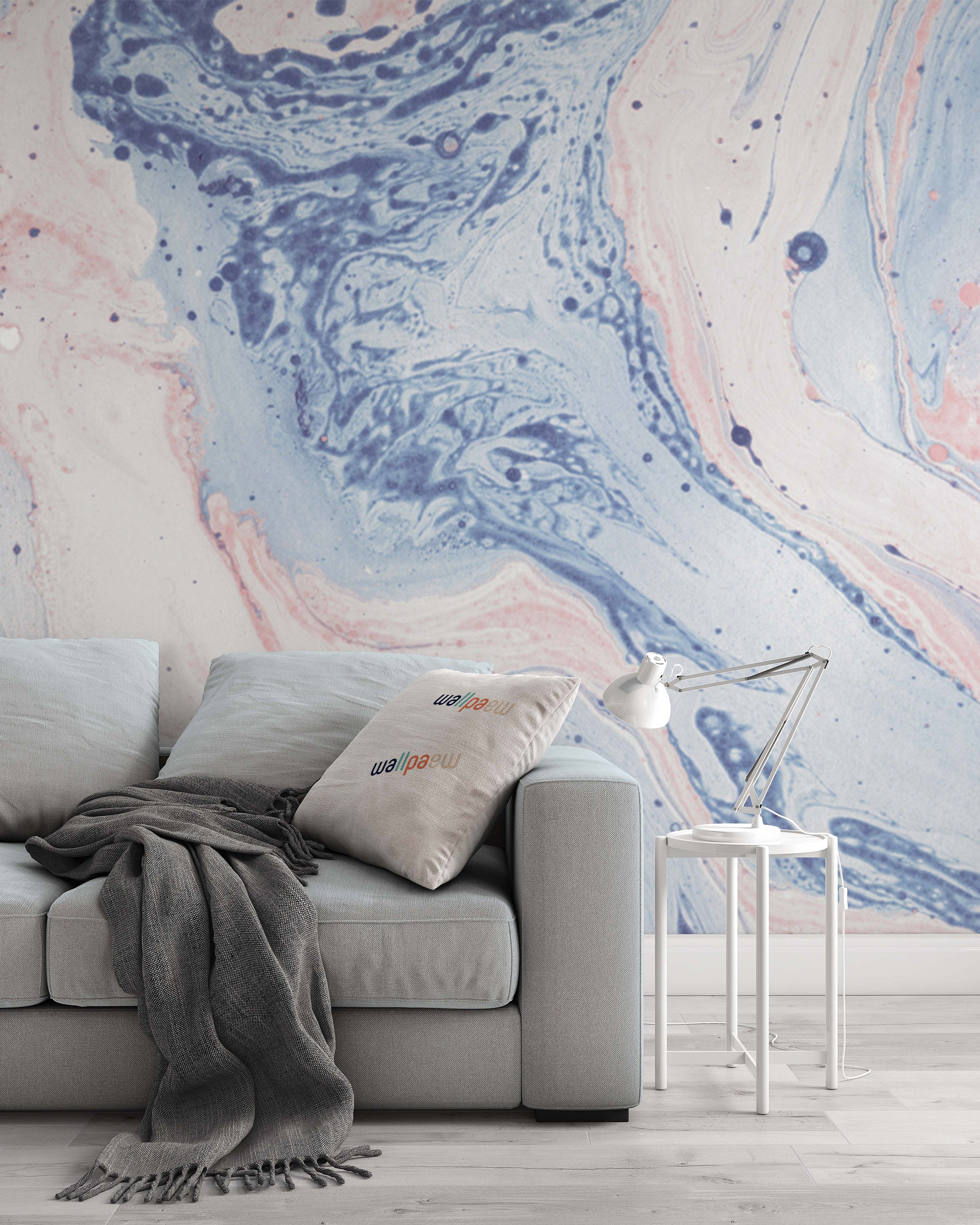 Modern Creative Design Abstract Marble Texture Wallpaper Bathroom Restaurant Bedroom Living Room Cafe Office Mural Home Decor Wall Art
