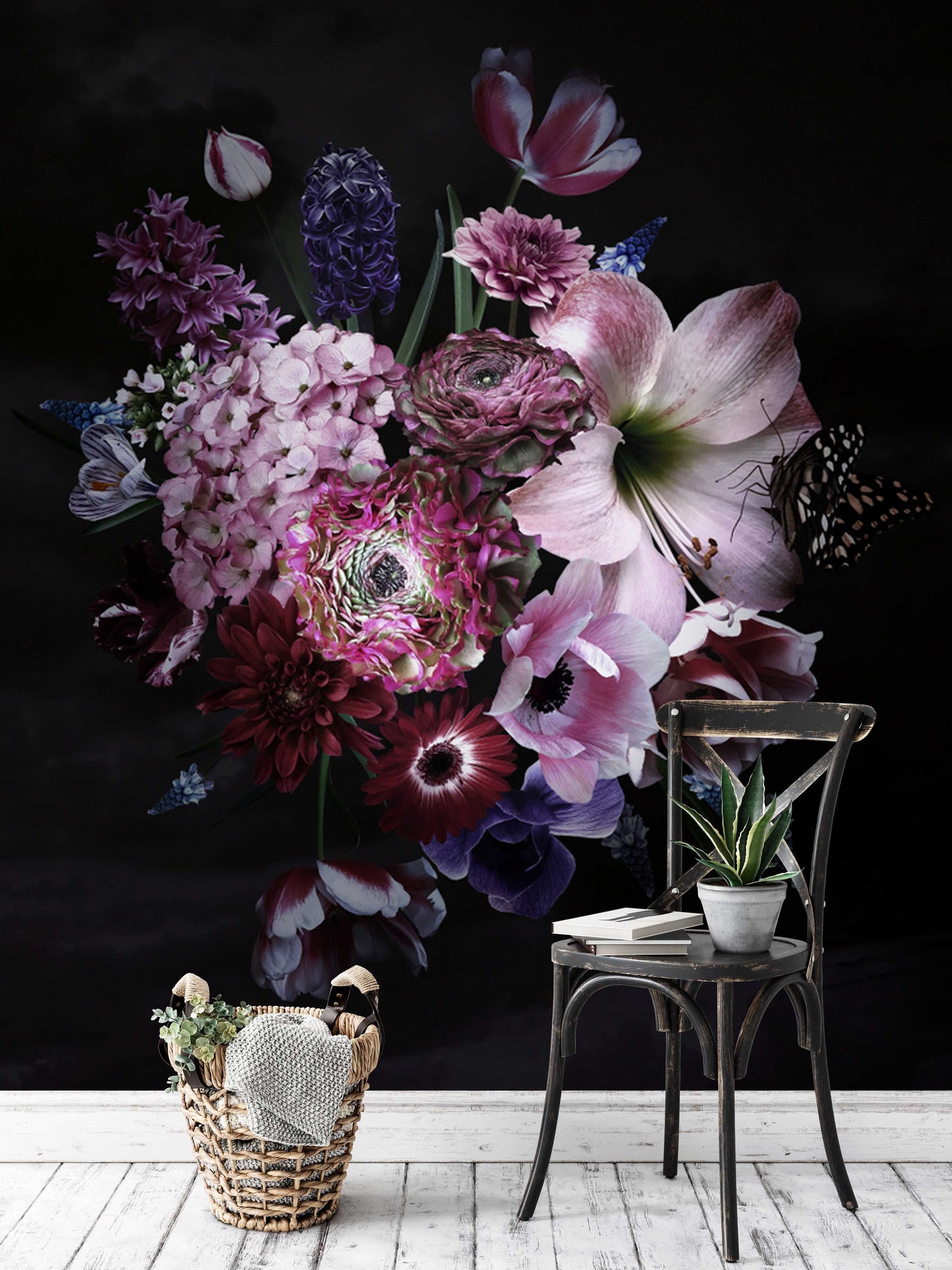 Primroses Anemones Lily Tulips Bloom Flowers Floral Wallpaper