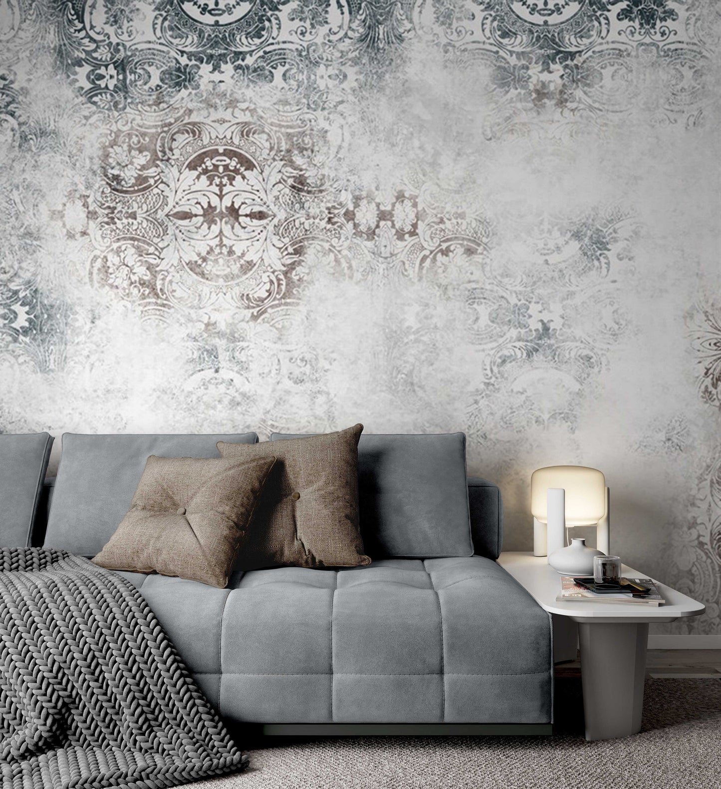 Vintage Style Art Design Background Wallpaper Removable