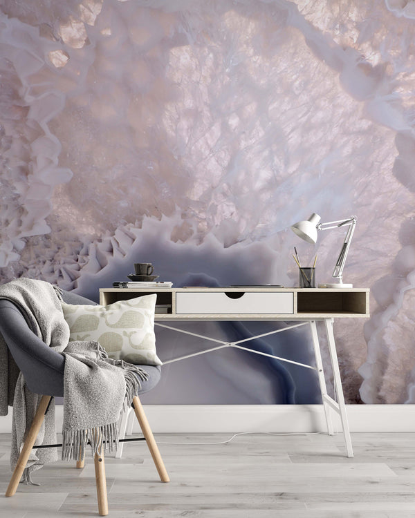 Light Agate Structure Abstract Background Wallpaper Cafe Restaurant Decoration Living Room Bedroom Mural Home Decor Wall Art