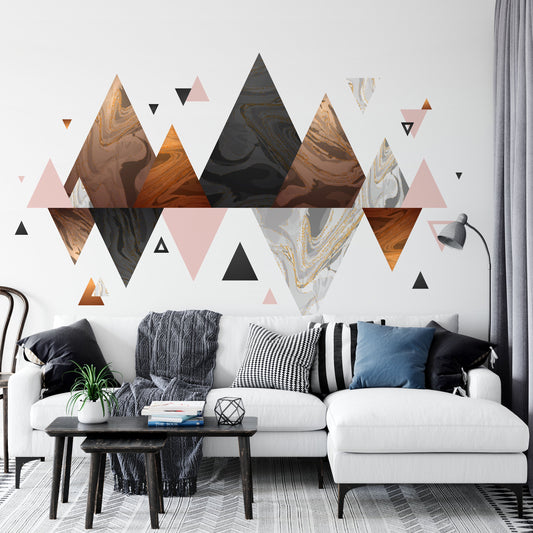 Rose gold Black and White Marble Artistic Wallpaper Self Adhesive Peel and Stick Home House Wall Decoration Scandinavian Design Removable